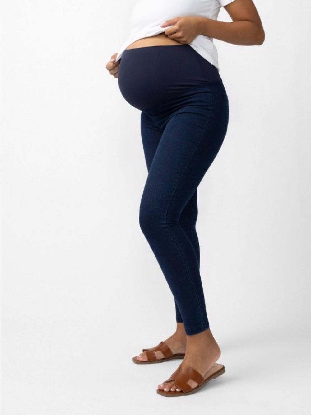 Isabel Maternity Dark Indigo Jeggings